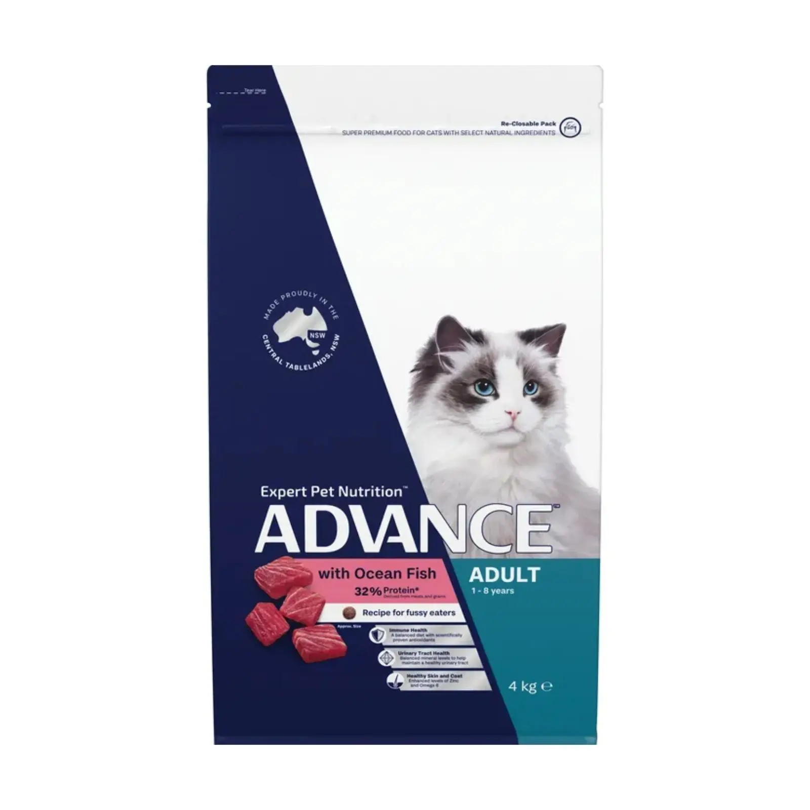 Advance Cat Food Adult Ocean Fish with Rice - Image 2