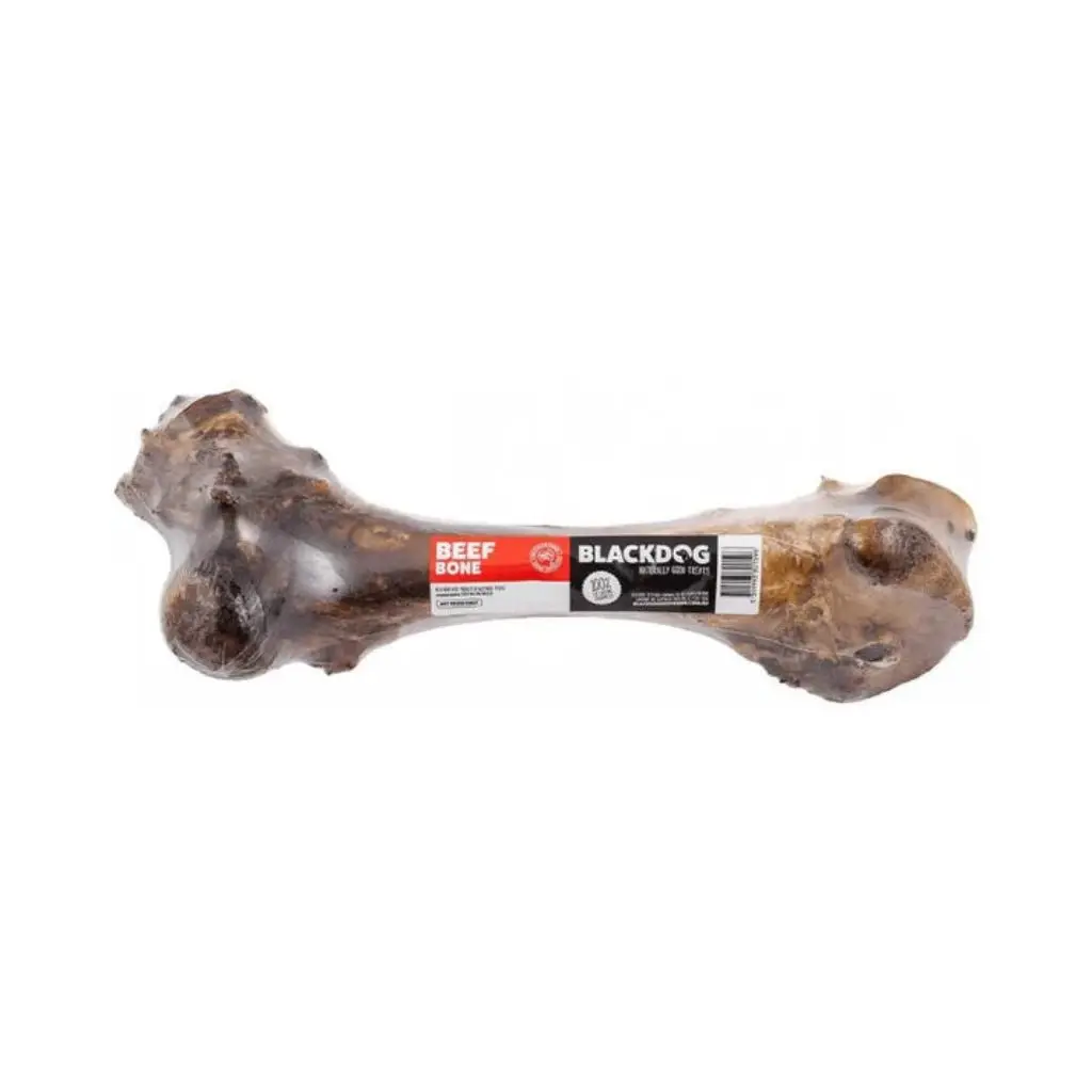 Black Dog Beef Bone Dog Treat