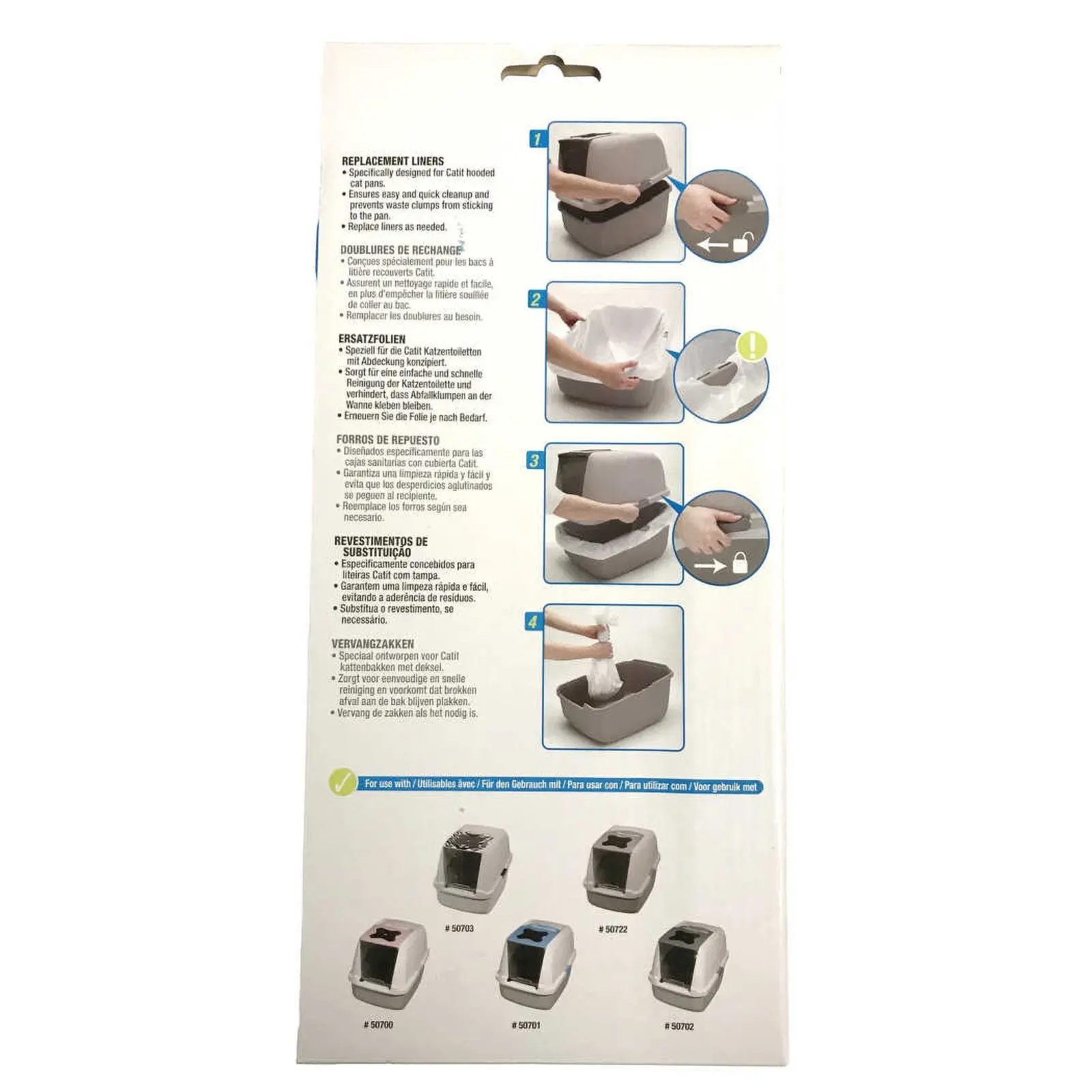 Catit Cat Litter Pan Replacement Liner - Image 4