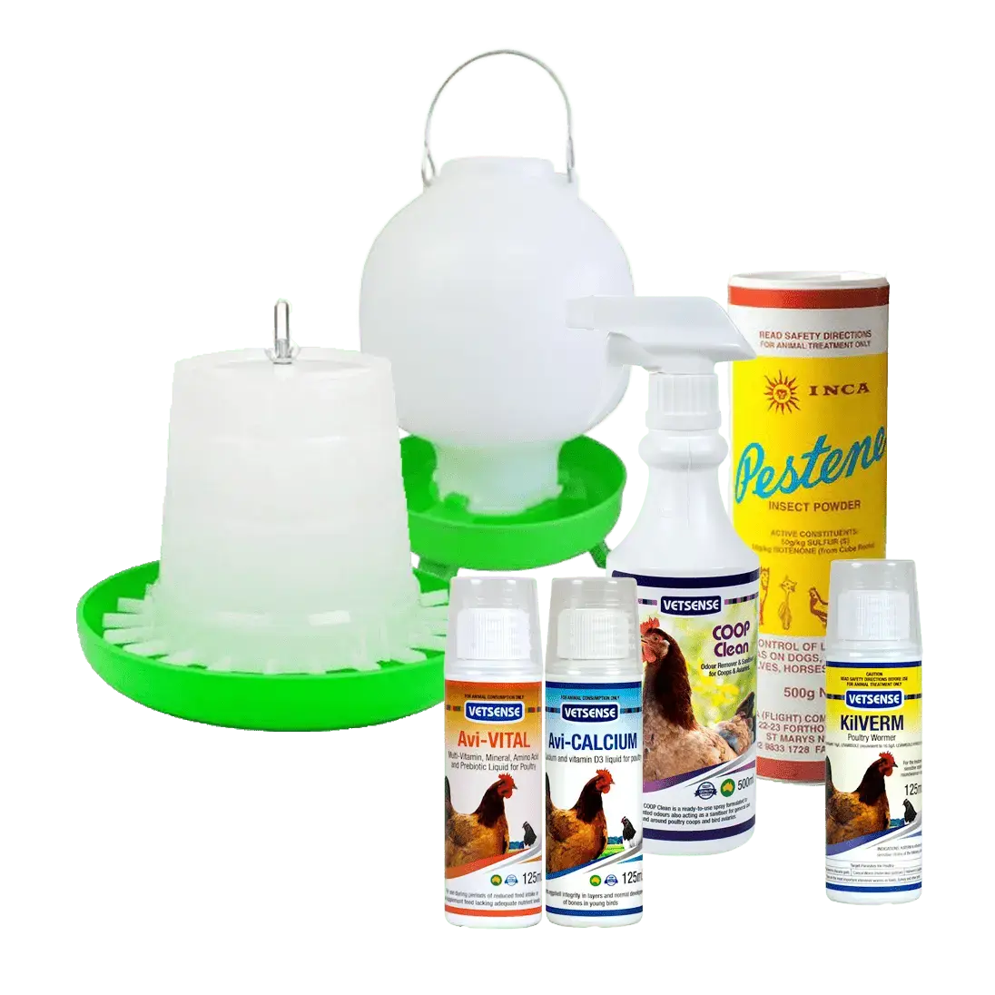 Chicken Care Essentials Bundle