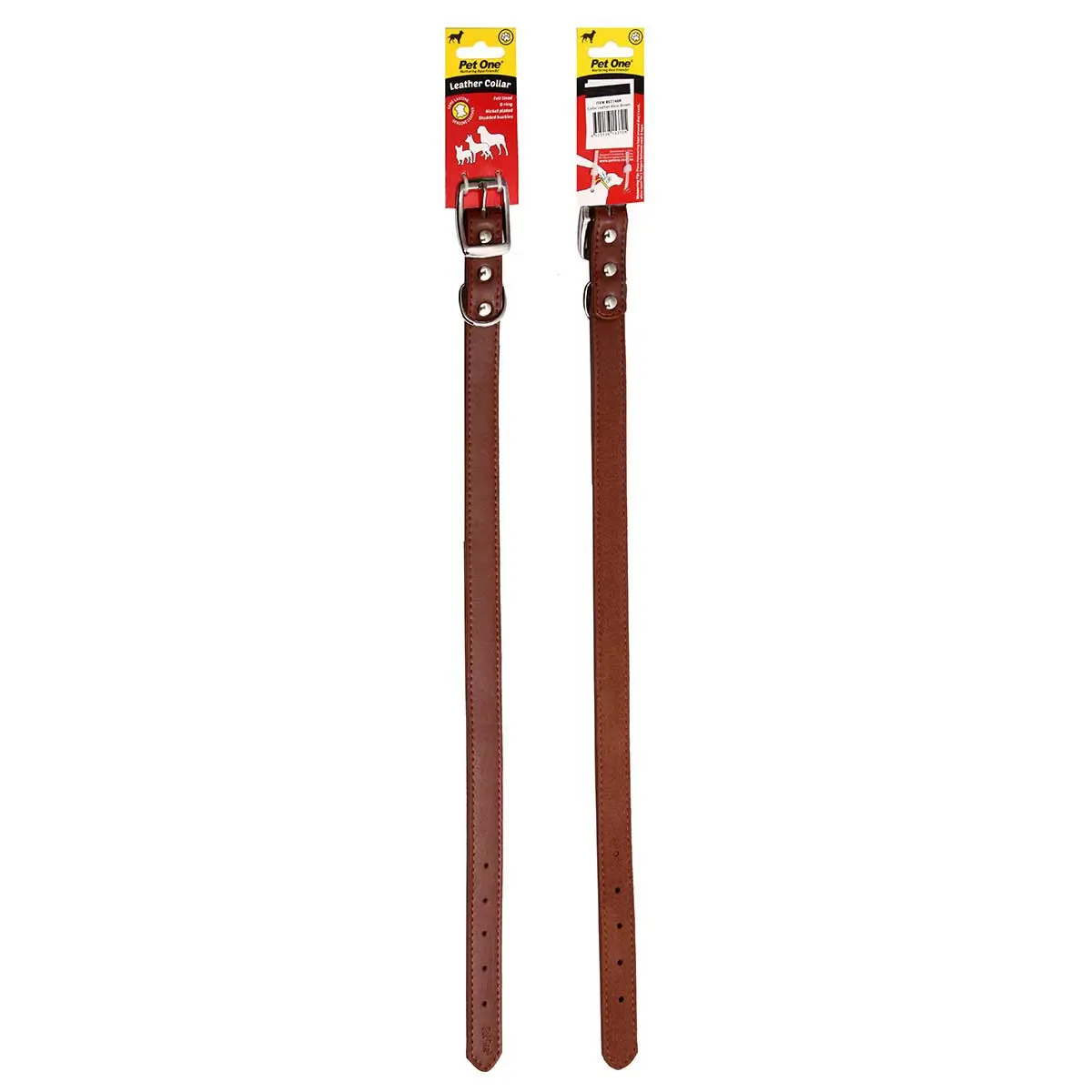 Pet One Leather Dog Collar - Image 3