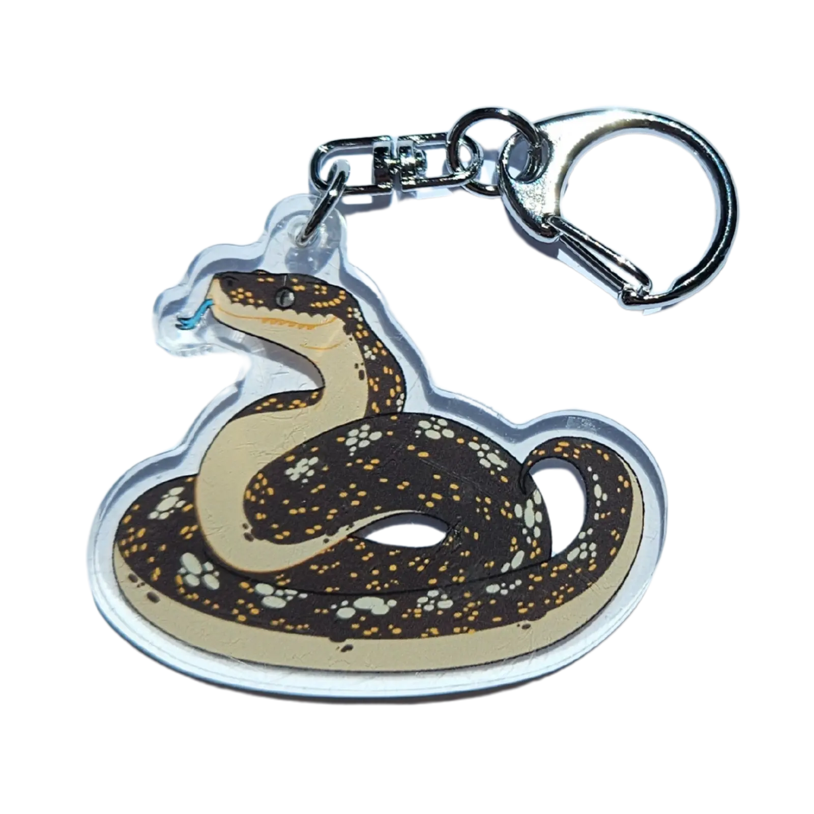 Diamond Python Acrylic Keychain