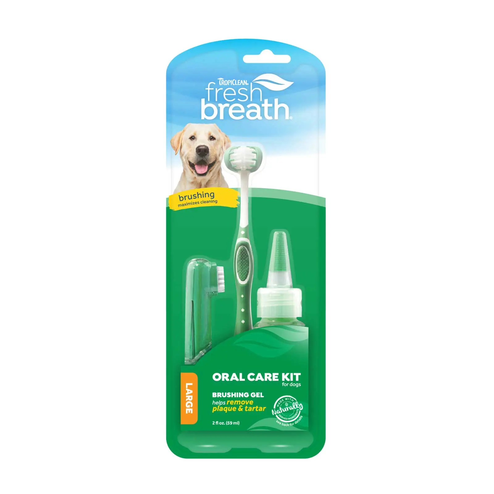 TropiClean Fresh Breath Oral Care Kit for Dogs - Image 4