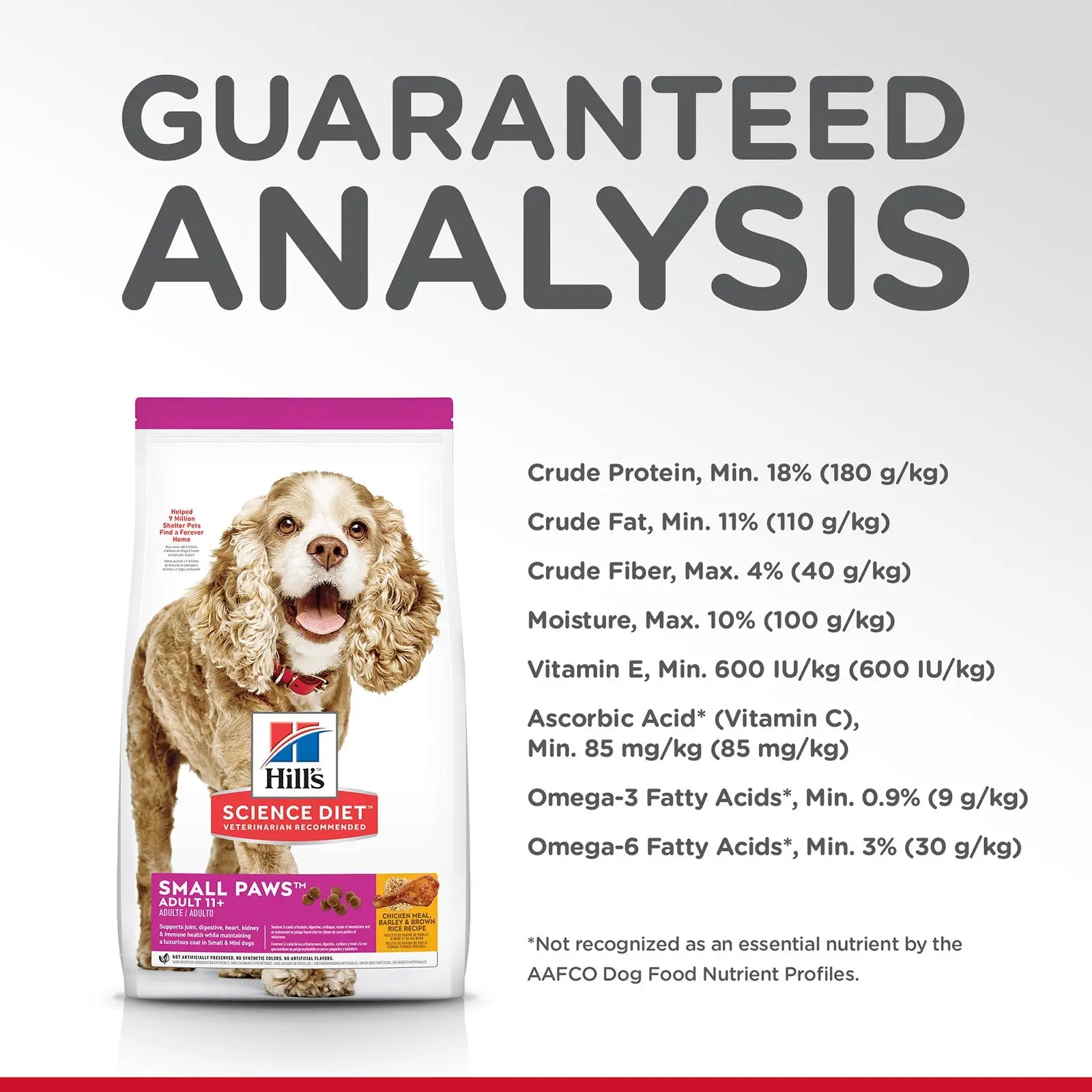 Hill's Science Diet Dog Food Adult 11+ Small Paws Senior - Image 6