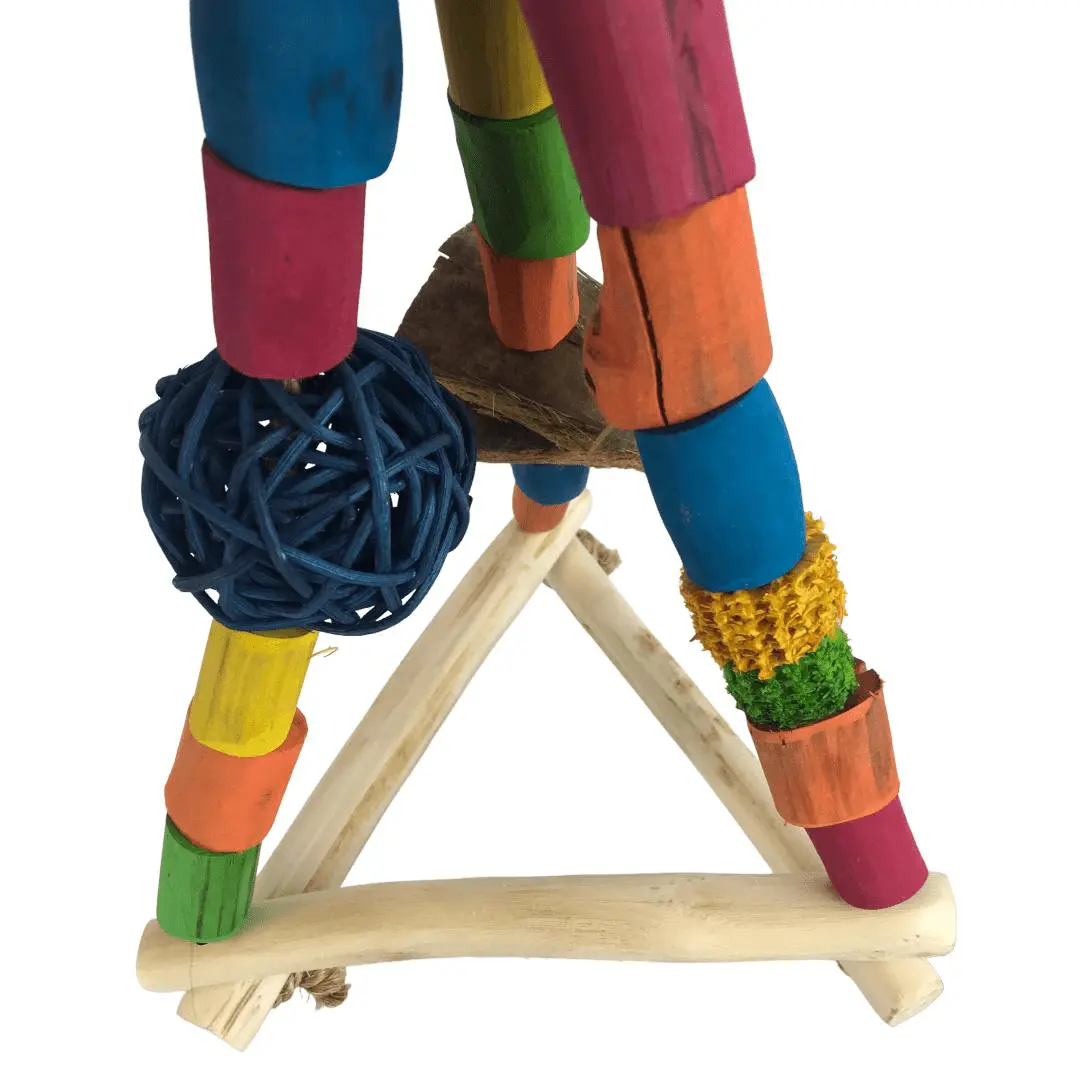 Nino's Java Bird Toy Mini Triangle - Image 2