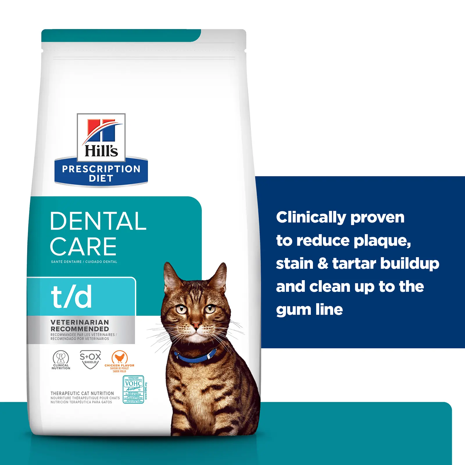 Hill's Prescription Diet Cat Food t/d Dental Care - Image 11
