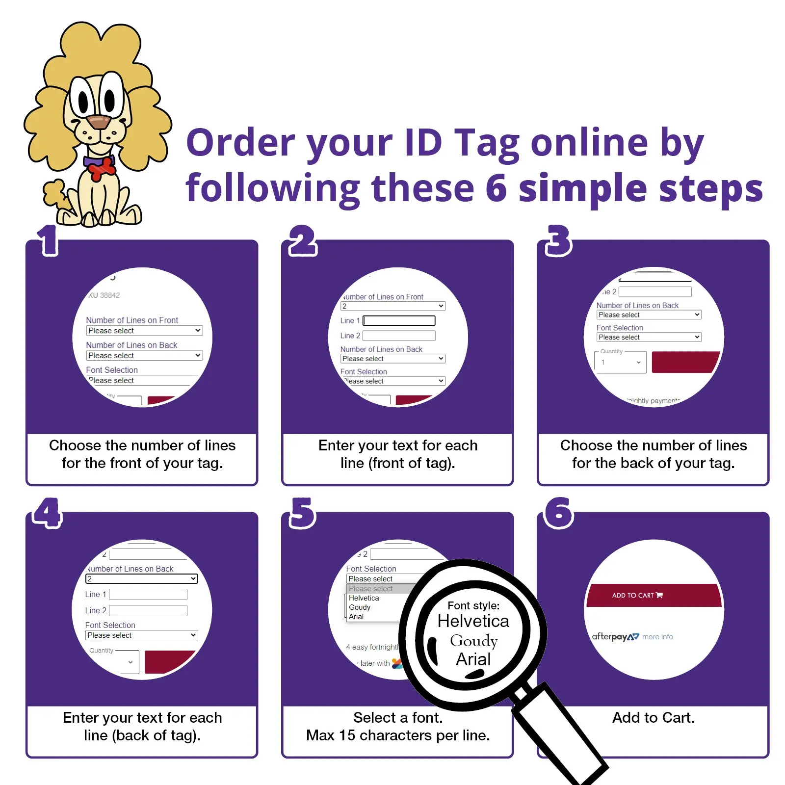 Pet Tag Basic Heart - Image 2