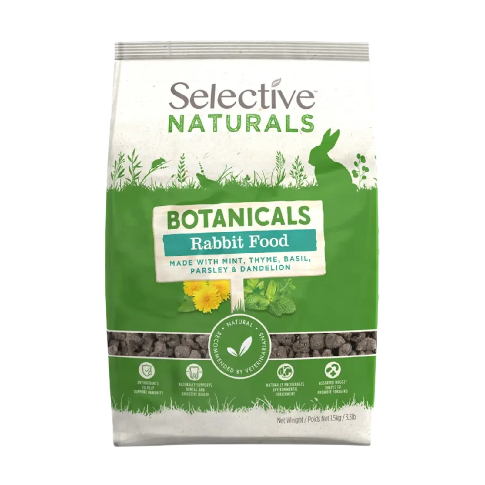Science Selective Botanicals Rabbit Food 1.5kg