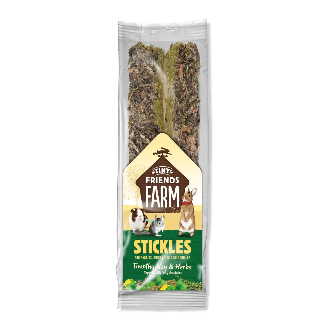 Tiny Friends Farm Timothy Hay & Herb Stickles Treat